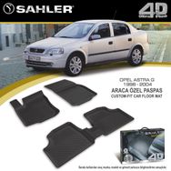 Sahler Opel Astra G 1998-2004 4.5D Havuzlu Paspas