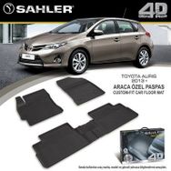 Sahler Toyota Auris 2013-2018 Siyah 4.5D Paspas