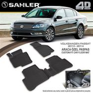 Sahler Volkswagen Passat B7 2011-2014 4.5D Havuzlu Paspas