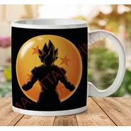 Saiyan Dragon Ball Silhouette Dragon Ball Super Baskılı Kupa