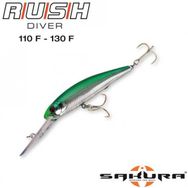 Sakura P06 Rush Diver Longbill Minnow Floating 130 mm Sahte Balığı