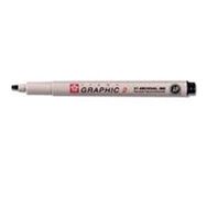 Sakura Pıgma Graphıc 2 Düz Kesik 0.30 mm Siyah Çizim Kalemi