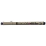 Sakura Pigma Micron 003 Siyah 0,15 mm Çizim Kalemi