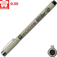 Sakura Pigma Micron 02 Siyah Teknik Çizim Kalemi