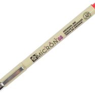 Sakura Pigma Micron 08 Kırmızı 0,5 mm Çizim Kalemi