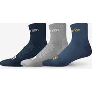 Salomon 160251452 Active 3p Lacivert Unisex Spor Çorap