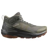 Salomon Elixir Activ Mid Yeşil-Siyah GTX Erkek Outdoor Ayakkabı