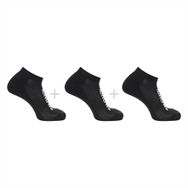 Salomon Everyday Low 3 Pack Siyah Çorap