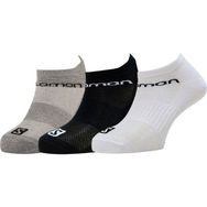 Salomon L36937500 Live Low 3 Paket Unisex Çok Renkli Günlük Stil Çorap
