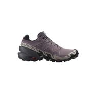 Salomon L41742900 Speedcross 6 W Mor Siyah Kadın Ayakkabı
