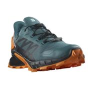 Salomon L47119800 Supercross 4 GTX Yeşil Erkek Koşu Ayakkabı