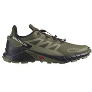 Salomon L47205100_SUPERCROSS 4 Yeşil Erkek Koşu Ayakkabısı