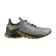 Salomon L47317200PBC Pewter/Black/Cress Green Supercross 4 Gore-Tex Erkek Patika Koşu Ayakkabısı