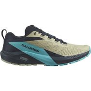 Salomon L47458500 Sense Ride 5 Bej Mavi Lacivert Erkek Outdoor Ayakkabı