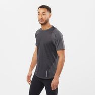 Salomon LC1872500 Gri Sense Aero Erkek T-Shirt
