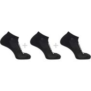 Salomon LC2087000 Everyday Siyah Low 3 Pack Unisex Çorap