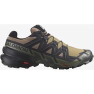 Salomon Speedcross 6 Kahverengi Haki Erkek Patika Koşu Ayakkabısı