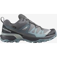 Salomon X Ultra 360 Gri Mavi Gore-Tex Kadın Outdoor Ayakkabı