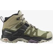 Salomon X Ultra 4 Mid Gore-Tex Yeşil Kadın Outdoor Botu