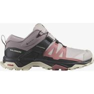 Salomon X Ultra 4 Pembe Gore-Tex Kadın Outdoor Ayakkabı