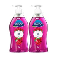 Saloon 2x400 ml Pompalı Gül Sıvı Sabun
