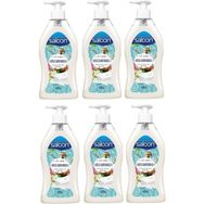 Saloon 6x400 ml Beyaz Sabun Kokulu Sıvı Sabun