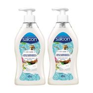 Saloon Beyaz Sabun Kokulu 2x400 ml Çoklu Paket Sıvı Sabun