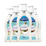 Saloon Beyaz Sabun Kokulu 6x400 ml Çoklu Paket Sıvı Sabun