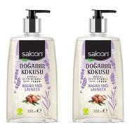 Saloon Doğanın Kokusu Argan Yağı Lavanta 500 ml 2'li Sıvı Sabun