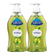 Saloon Zeytinyağlı 2x400 ml Çoklu Paket Sıvı Sabun