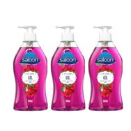 Saloon Zeytinyağlı 3x400 ml Çoklu Paket Sıvı Sabun