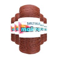 Saltıklar 2060 Taba 100 gr 5 Adet Polyester Makrome İpi