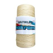Saltıklar 270 Krem 100 gr Polyester Makrome İpi