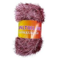 Saltıklar 28 Gökkuşağı El Örgü İpi Yünü