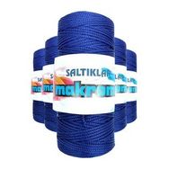 Saltıklar 370 Lacivert 100 gr 5 Adet Polyester Makrome İpi
