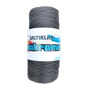 Saltıklar 420 Koyu Gri 100 gr Polyester Makrome İpi