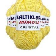 Saltıklar 48 5 Adet Mimoza Kristal Işıltılı Şal Patik Yelek İpi