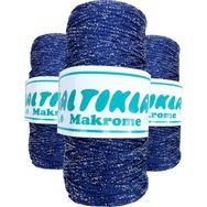 Saltıklar NEF9030-8108 SG-370 Polyester Simli Makrome İpi