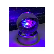 Samanyolu Galaxy Işıklı Cam Küre