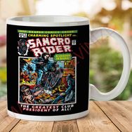 Samcro Rider Sons of Anarchy Comics Book Baskılı Kupa