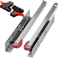 Samet 400 mm Ultimade Slide Frenli Kısmi Açılım Tandem Çekmece Rayı