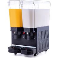 Samixir Klasik Twin 20 L + 20 L Siyah 40.MMB Karıştırıcılı Soğuk İçecek Dispenseri