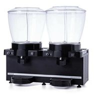 Samixir Siyah 22+22 lt Panaromik Analog Fıskiyeli Twin Soğuk İçecek Dispenseri