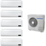Samsung 1 Dış + 5 İç Ünite 9+9+12+12+18 Duvar Tipi Multi Inverter Klima