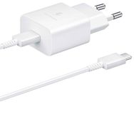 Samsung 3A 15W Type-C Çıkışlı 1 m Kablolu Beyaz Şarj Aleti Set