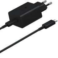 Samsung 3A 15W Type-C Çıkışlı 1 mt Siyah Kablolu Şarj Aleti Set