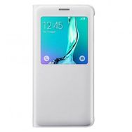 Samsung EF-CG928PWEGTR S6 Edge+ Plus S-View Cover Beyaz Cep Telefonu Kılıfı