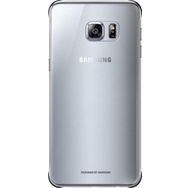 Samsung EF-QG928CSEGWW S6 Edge+ Plus Koruyucu Gümüş Şeffaf Cep Telefonu Kılıfı