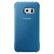 Samsung EF-YG920BLEGWW Galaxy S6 Mavi Deri Koruma Cep Telefonu Kılıfı
