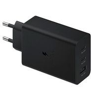 Samsung EP-T6530N 65W Type-C ve Type-A Siyah 3'lü Hızlı Şarj Aleti